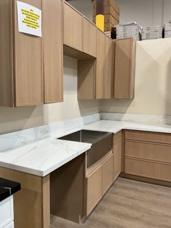 Kitchen cabinets OC-White Oak Slim