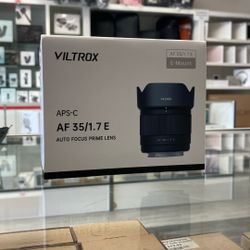 Viltrox APS-C AF 35mm F1.7 Lens For Sony E