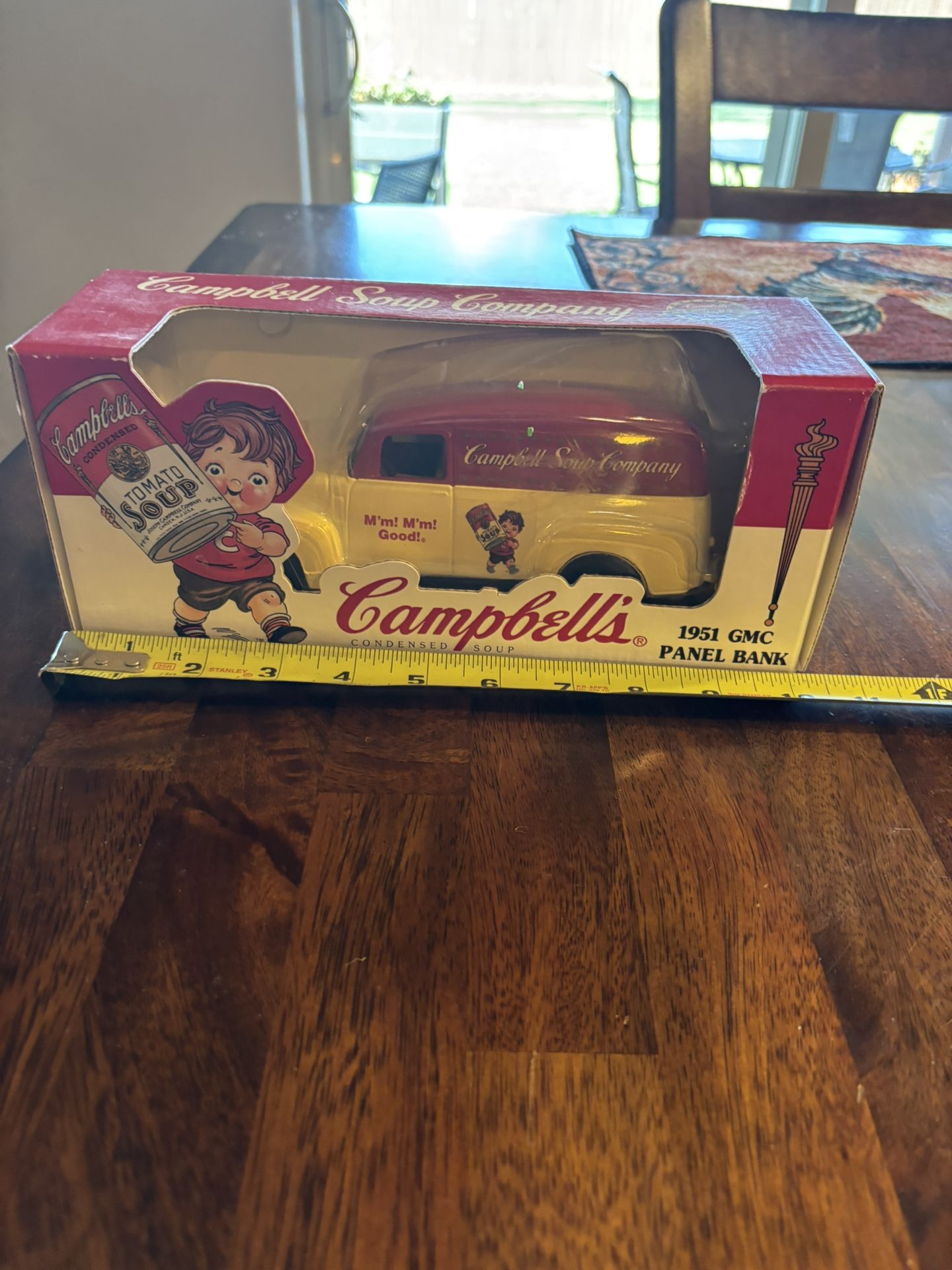 Vintage 1995 Campbell's Soup Company 1951 GMC Panel Bank Stock Car