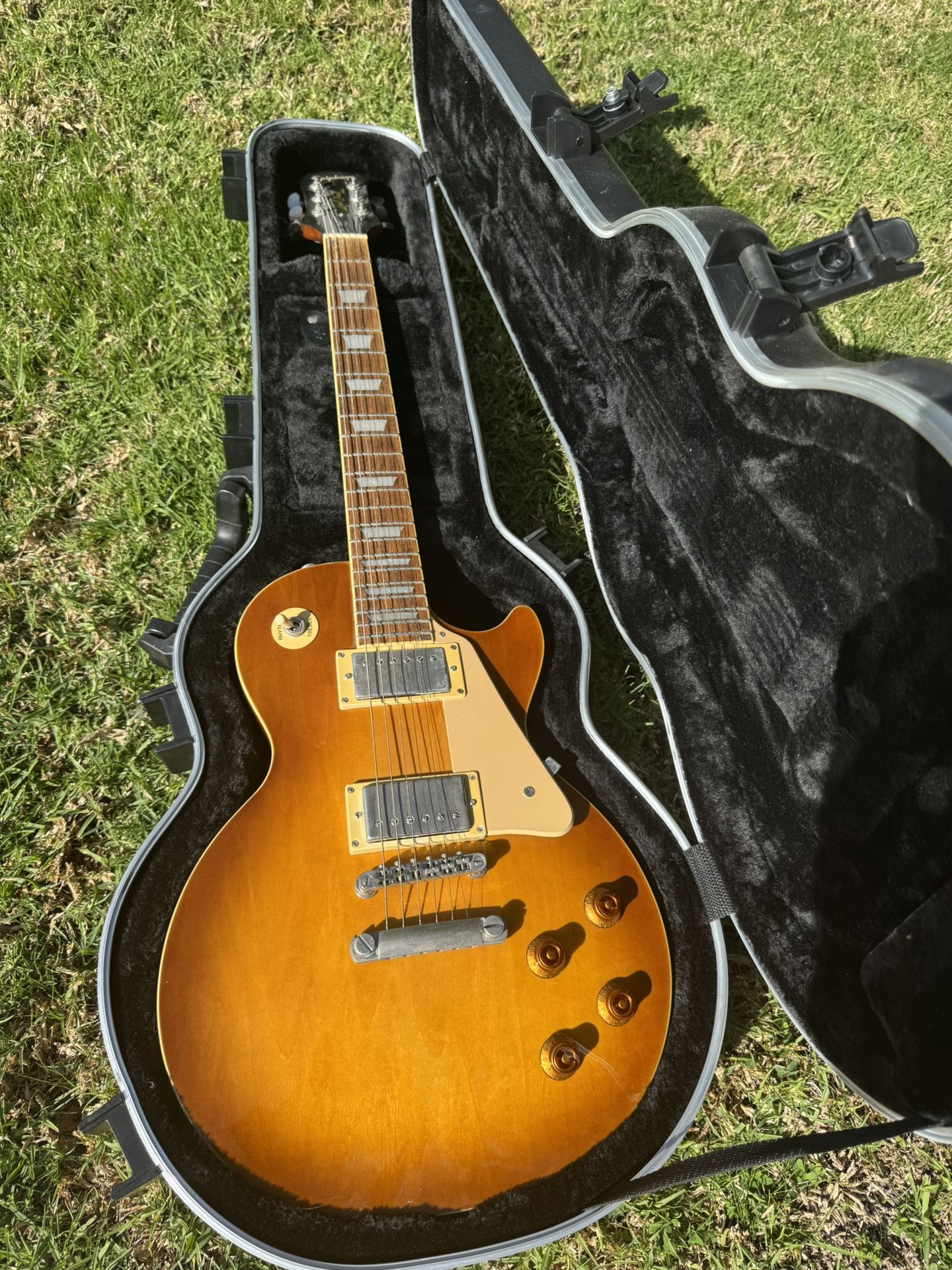 Electric Guitar And Case 