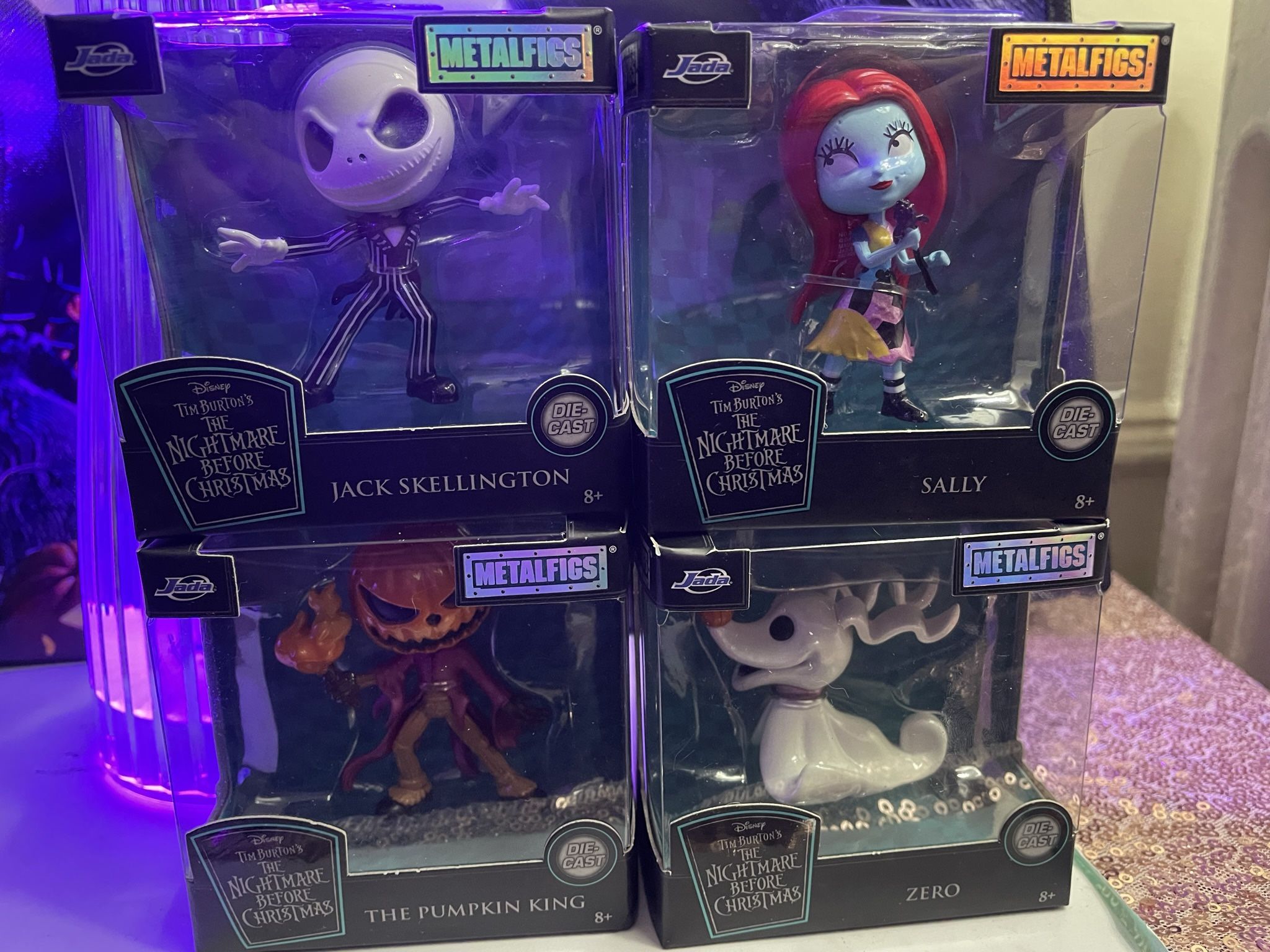 Nightmare Before Christmas Metal Figs  Figures