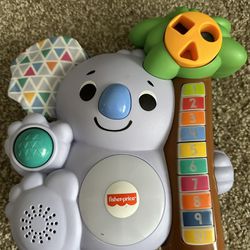 Fisher-Price Linkimals Counting Koala Baby & Toddler Learning Toy with Music & Lights