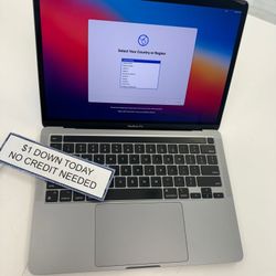 Apple MacBook Pro 13 Inch M1 2020 | Laptop - Pay $1 DOWN AVAILABLE - NO CREDIT NEEDED