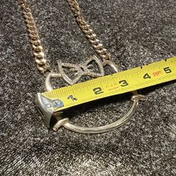 Large Hello Kitty Necklace (fashion Jewelry)