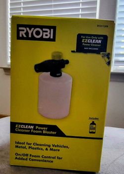 Brand New Ryobi EZClean Power Cleaner Foam Blaster