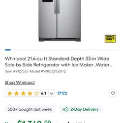 Whirlpool Refrigerator 