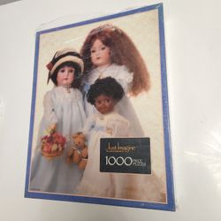 Just Imagine By Milton Bradley 1000 Piece Puzzle. 1985 All Dolled Up, SEALED!