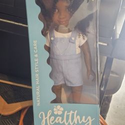 New Healthy Roots Zoe Doll – Natural Hair Care – Damaged Box
