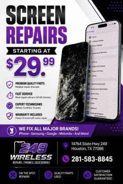 Screen Repairs