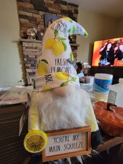 Rae Dunn Lemonade Gnome