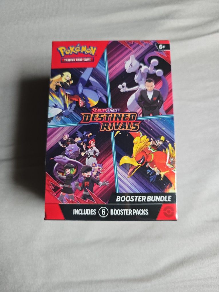 Pokemon Destined Rivals Booster Bundle - Sealed