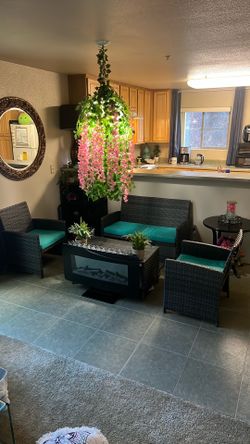 3 Piece Wicker Set (indoor/outdoor)
