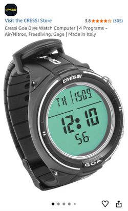 Cressi GOA dive watch computer