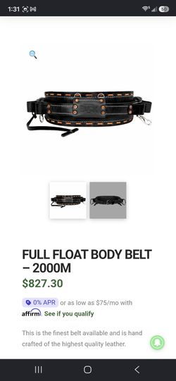 Buckingham lineman belt