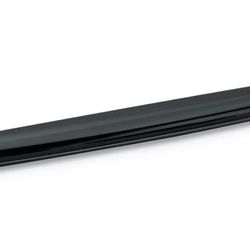 Fellowes Crystals™ Gel Keyboard Wrist Support Black - 0.63" x 2.31" x 18.56" Dimension - Black - Gel - Stain Resistant - 1 Pack