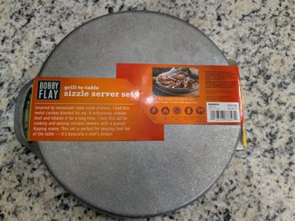 Filet grill to table sizzle set