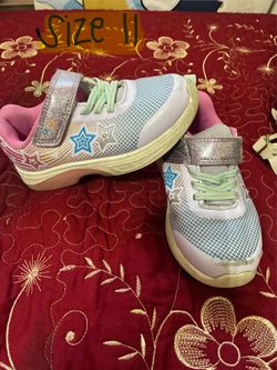 Girl shoes size 11, 10, & 8