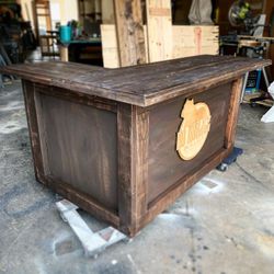 Custom rustic farmhouse style desks. Come see what we have available for you NOW