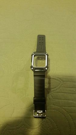 Iwatch 38mm silicone band with case protective.