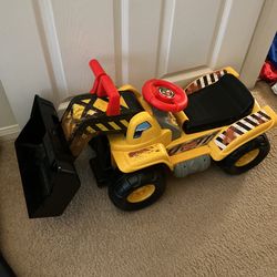 Fisher price load and go ride on truck