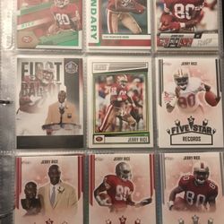 Football Cards Jerry Rice