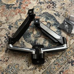 Dual monitor wall mount.
