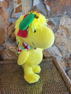 Walking Woodstock With Peanut Theme Song Playing Plush Toy