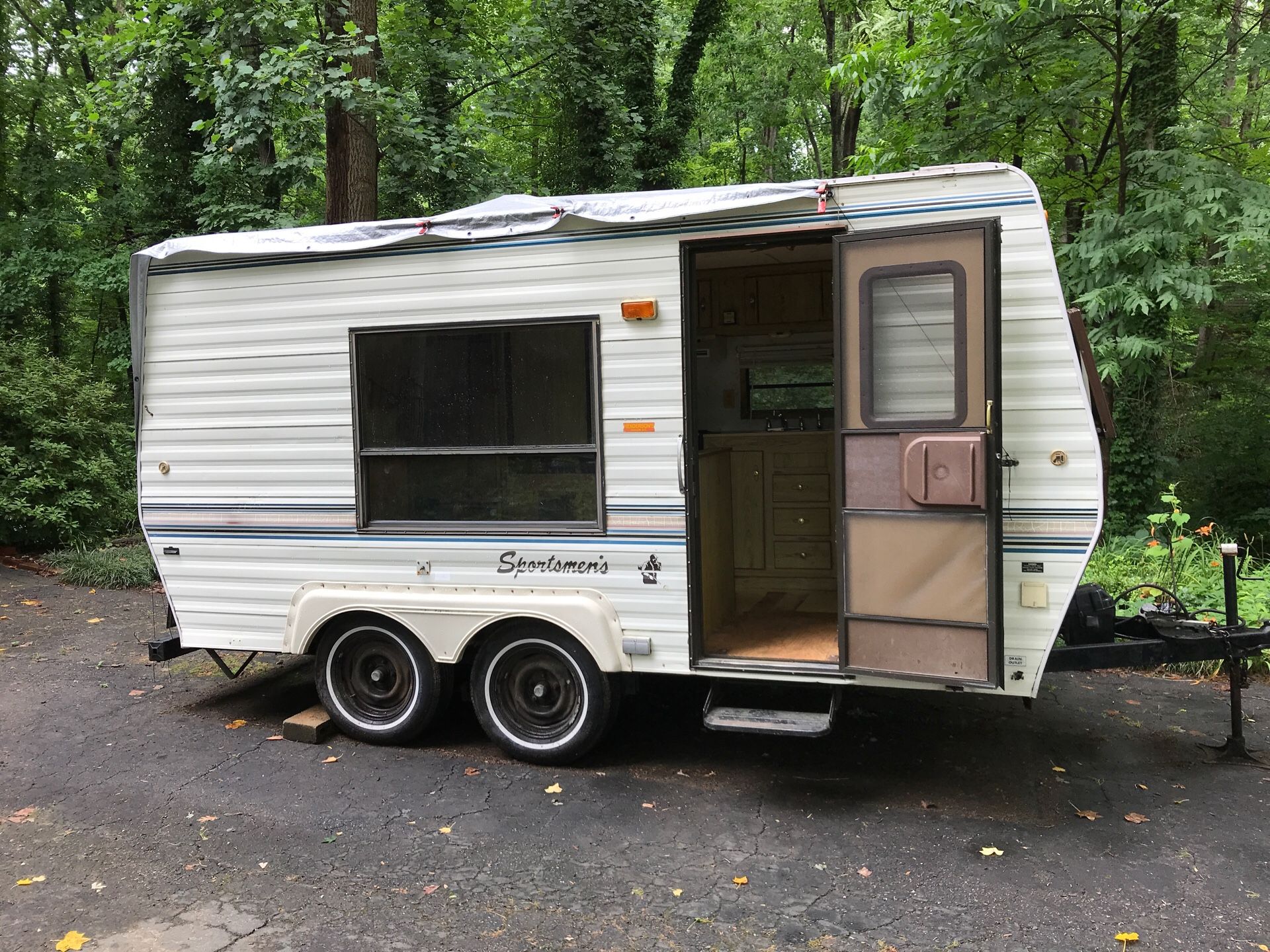 17 foot lightweight camper(1990 KZSportsmen) for Sale in Spartanburg ...