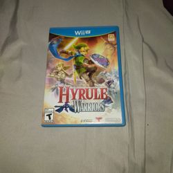 Hyrule Warriors Nintendo Wii U Game Complete 