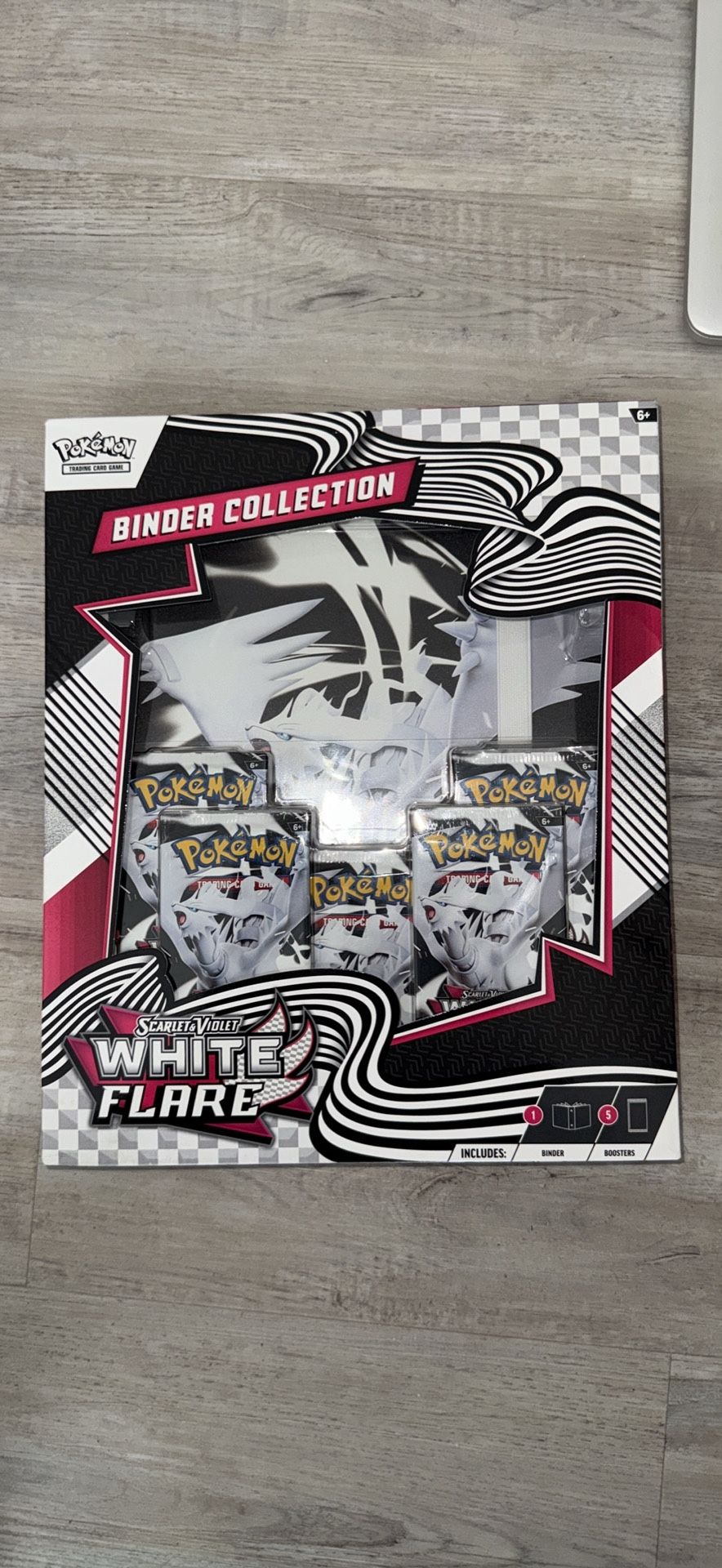 White Flare Pokemone Binder Collection 