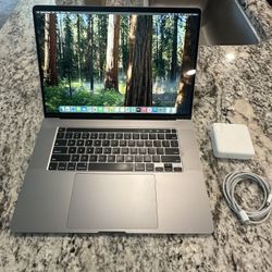(1) 16” MacBook Pro Intel Core i716gb RAM 500gb SSD