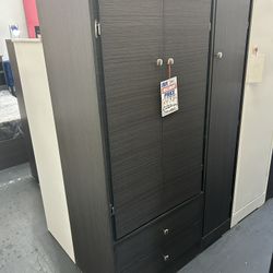 OCTOBER PRICE SPECIAL Wardrobe Closet Cabinet With Shelving Storage And Drawers Available In Other Colors Come Visit Our Store In Paramount 