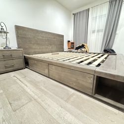 King Bed Frame - Only 