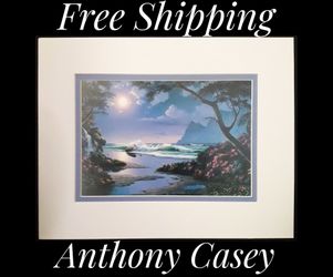 Anthony Casey, 11" x 14" Fine Art Calender Print. Mounted on Acid Free Foam Core. Double Matted on Acid Free Matt Board