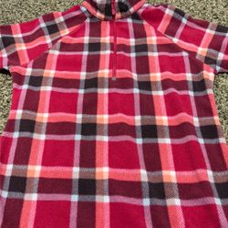 Plaid women’s quarter zip