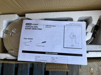 Stainless Steel Rotary Drum Pump 