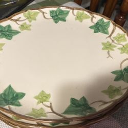 Hand Painted Ivy Plates