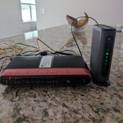 Xfinity Comcast Motorola MB7420 modem and wireless router