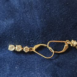Vintage 1926 Diamond Earings
