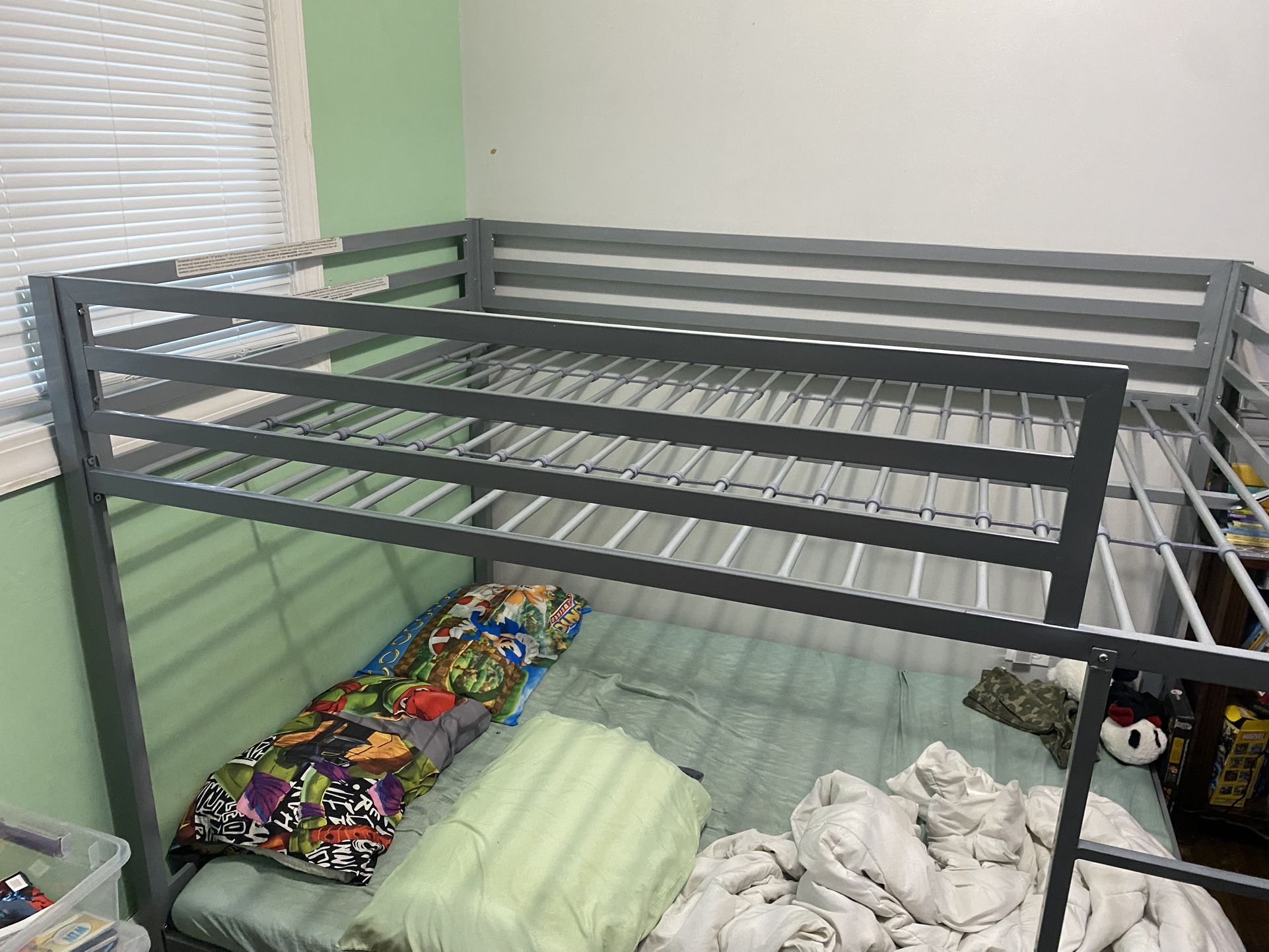 Full Over Full Bunk Bed Frame