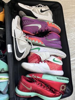 Kobe, Kd, Kyrie, Freak, Sabrina 1, Trae Young