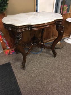 Marble antique table