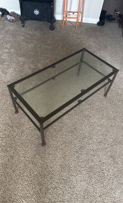 Living Room Glass Table