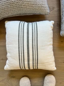 Pottery barn pillows