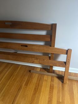 Full-Size Bed Frame Set