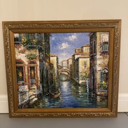 Oil Painting Venice 
