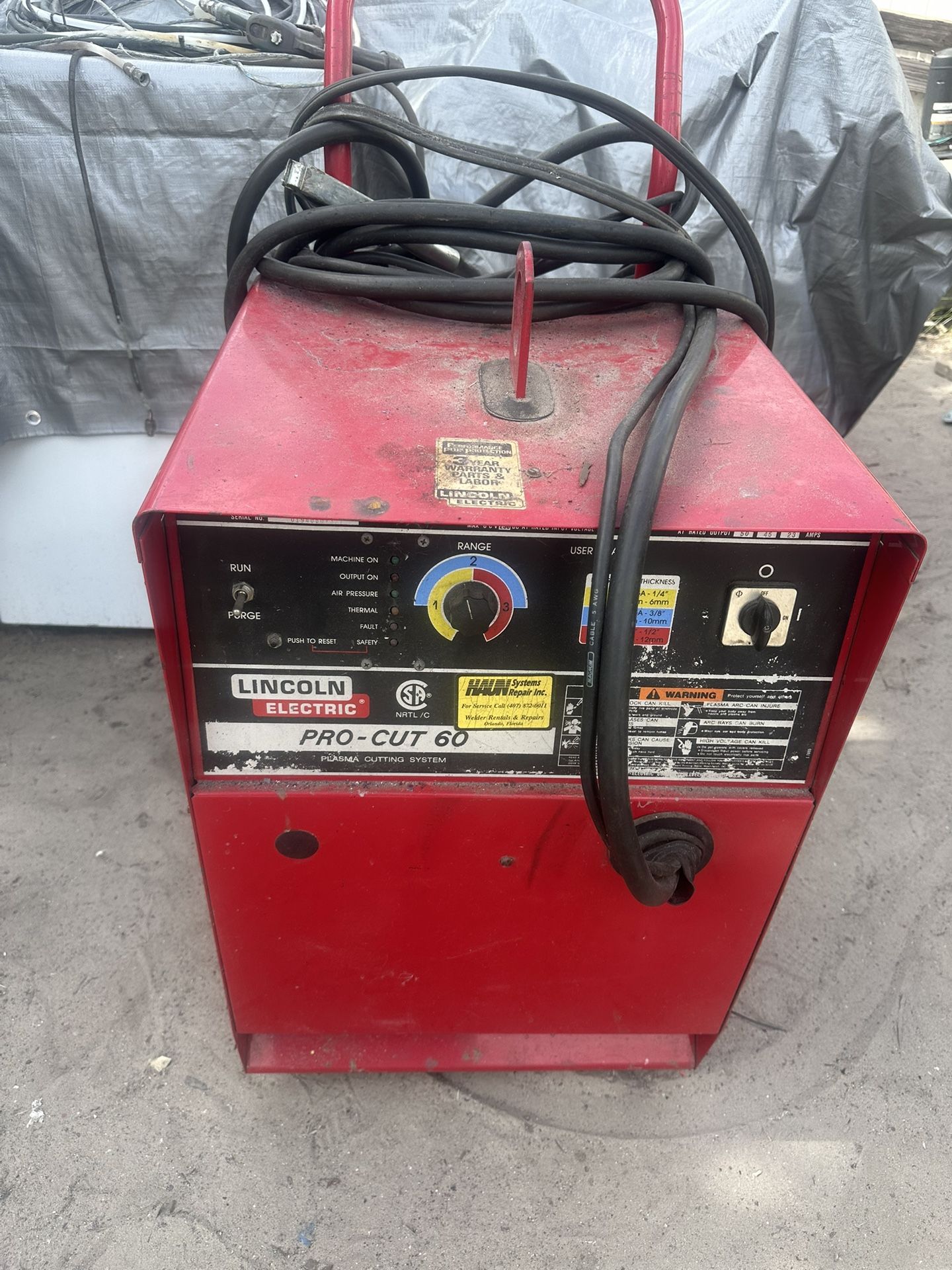 Lincoln Pro Cut 60 Plasma Cutter