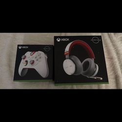 Starfield Controller and Wireless Headset Combo For Xbox Series X 
