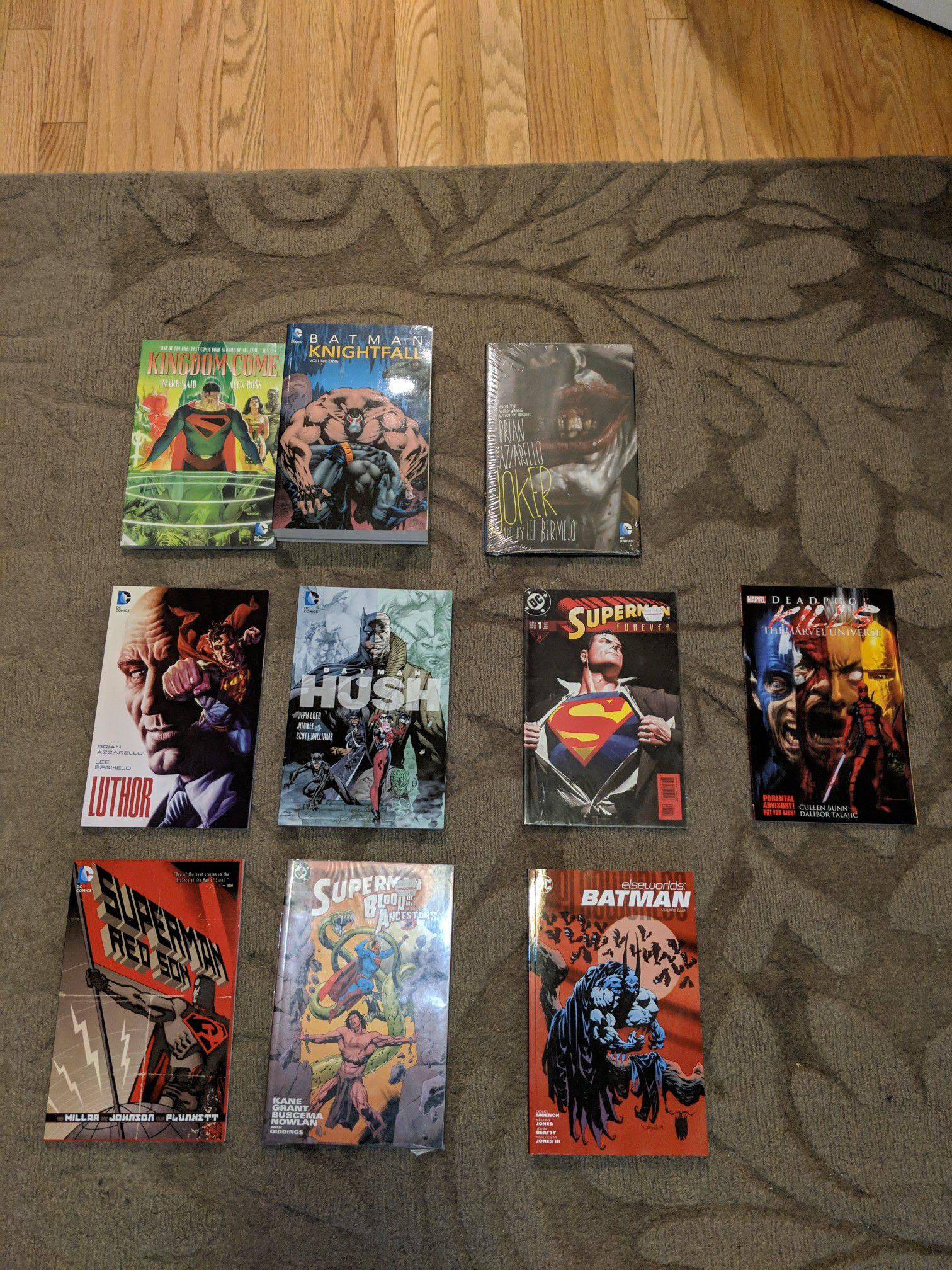 DC comics graphic novel/comics lot