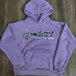 Purple Sp5der hoodie